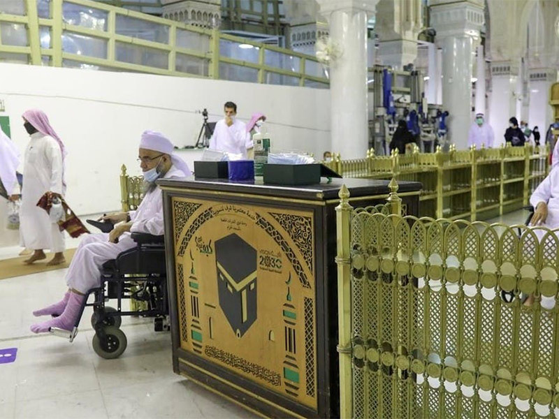 السعودية تخصص "مصلى" و"مداخل" لذوي الإعاقة بالمسجد الحرام